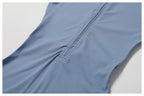 Combinaison Short Sculptante Zippée Sans Coutures