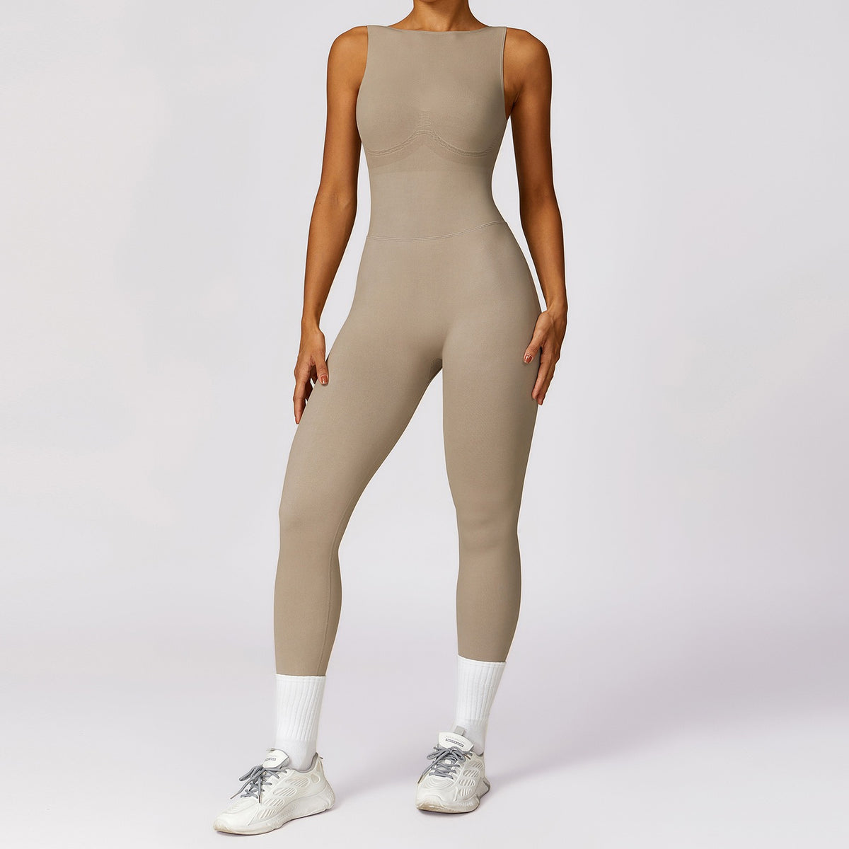 Combinaison de Sport Femme Dos Ouvert