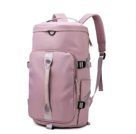 Nildras Gym Bag Backpack Fitness Bag with Shoe Compartment Outdoor Shoulder Gym Bag Student Sport Bag Travel Bag Daily