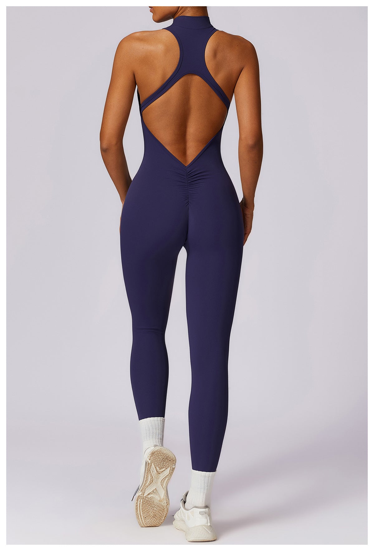 Combinaison de Sport Femme Dos en V