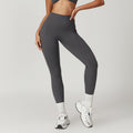 Legging de Sport Femme Taille Haute avec Poches