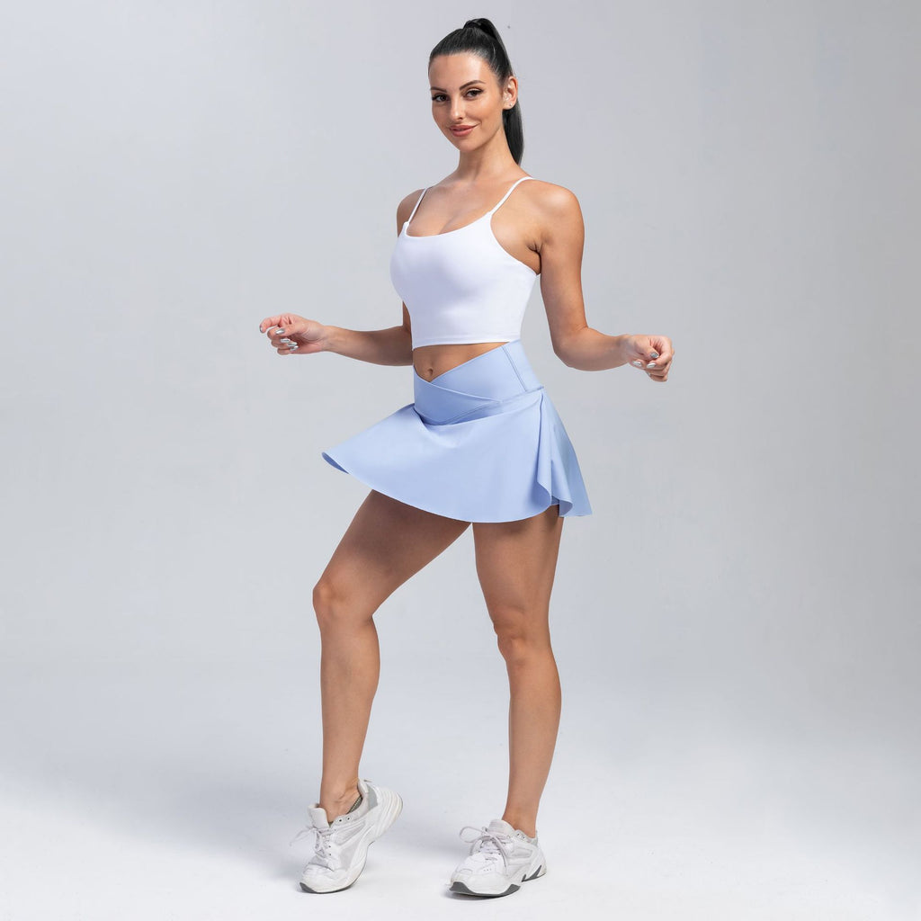 Jupe-Short de Sport Femme Taille Haute – Tennis, Fitness & Activewear