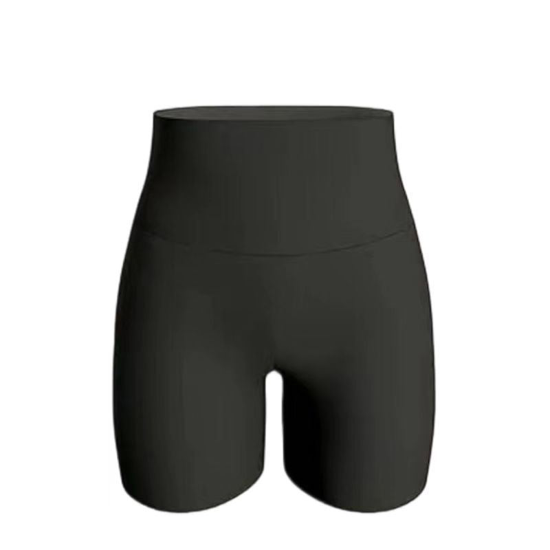 Nildras European American High Waist Slim Fit Yoga Fitness Shorts