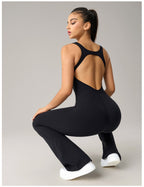 Combinaison de Sport Femme Dos Ouvert