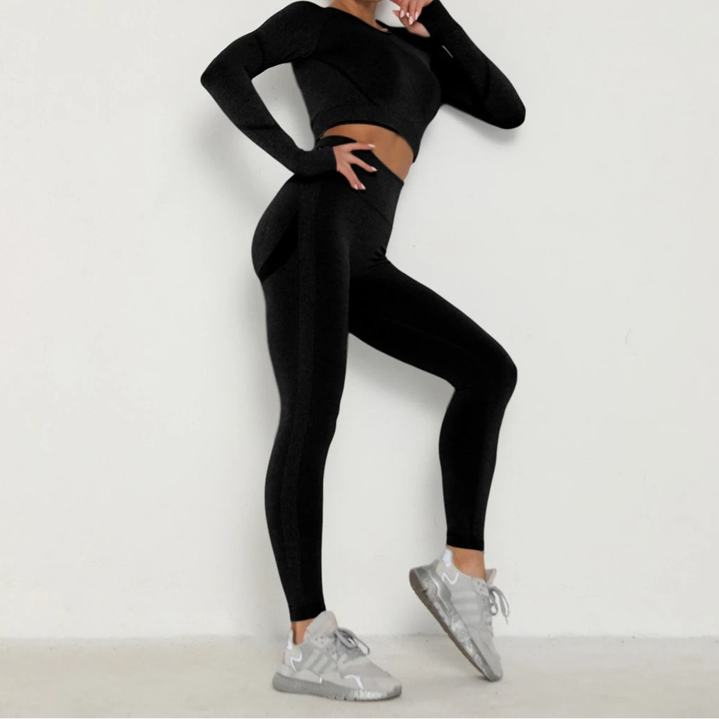 Ensemble de Sport Femme Sans Coutures