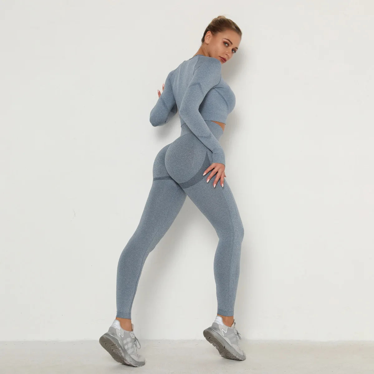 Ensemble de Sport Femme Sans Coutures