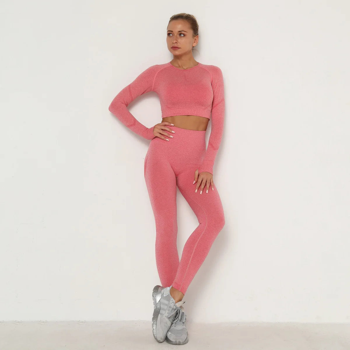 Ensemble de Sport Femme Sans Coutures